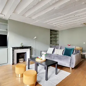  Appartamento Chic -1br-4p- Marais - Republique